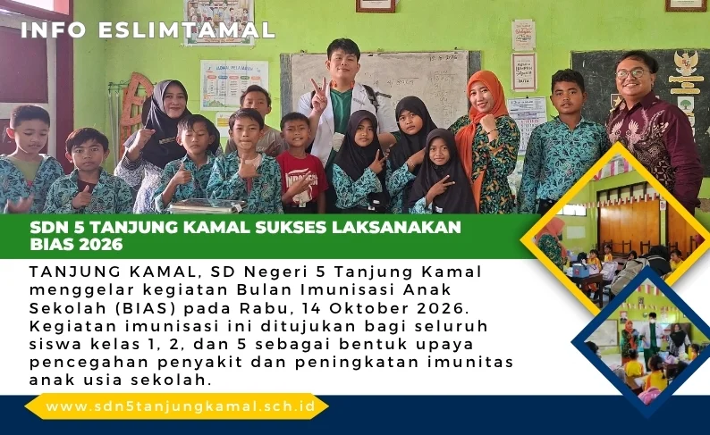 SDN 5 Tanjung Kamal Sukses Laksanakan BIAS 2026