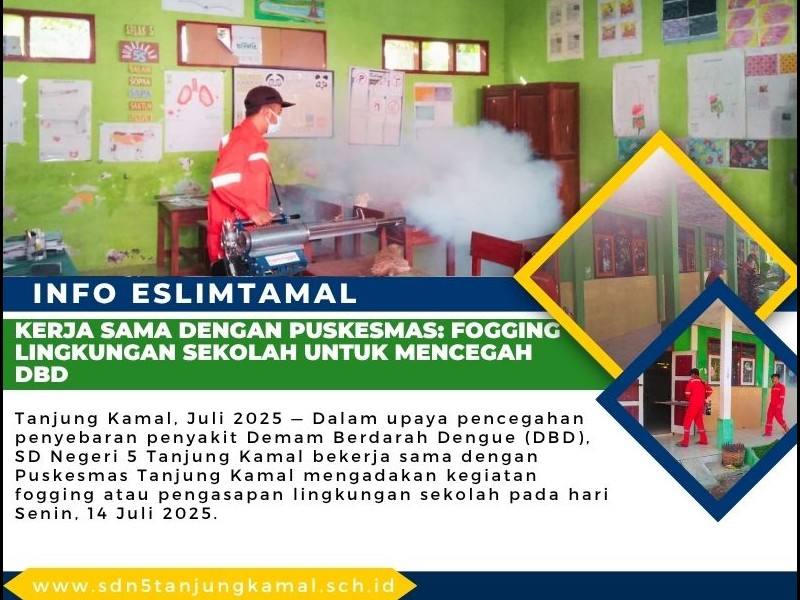 Fogging Lingkungan Sekolah untuk Mencegah DBD